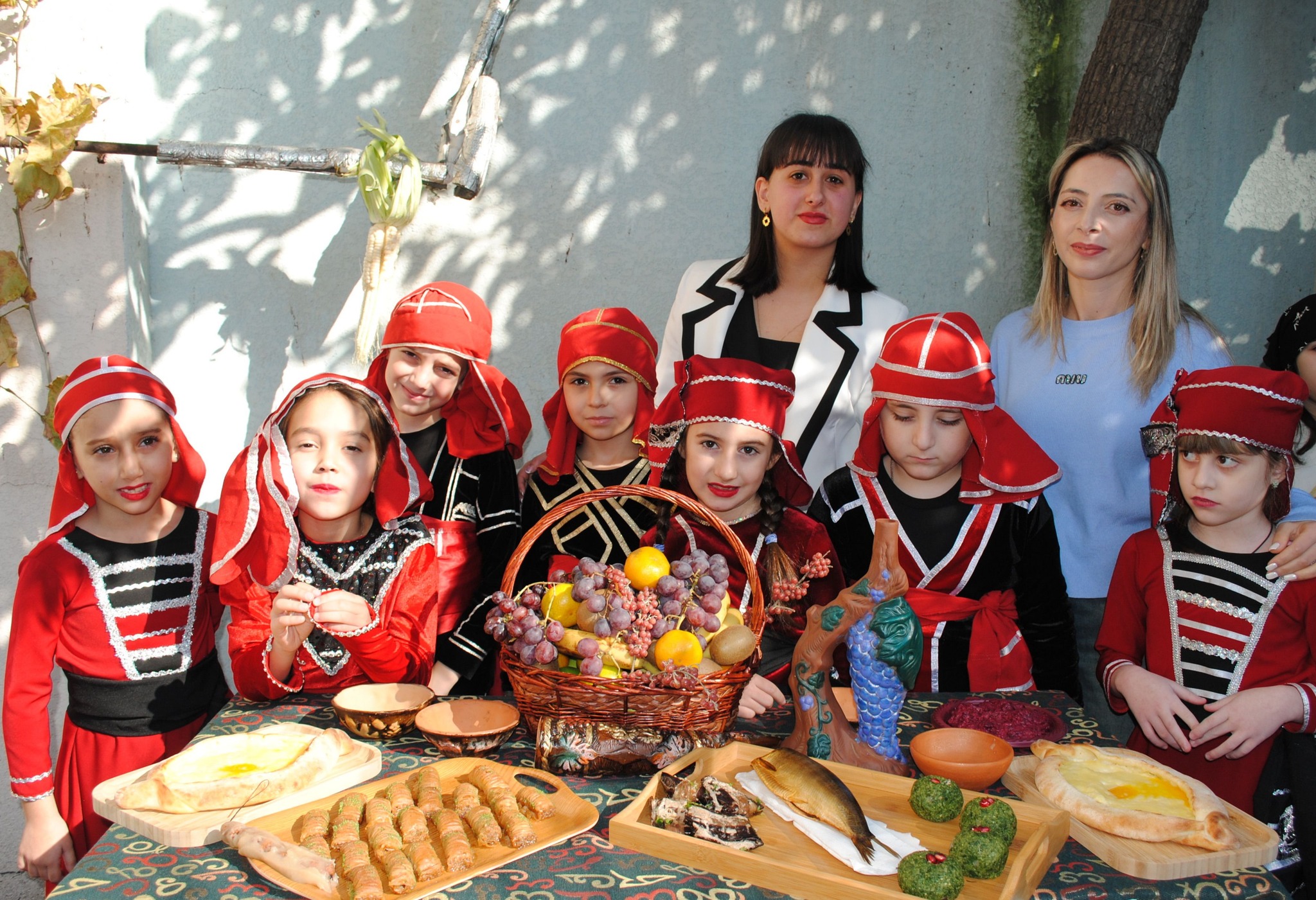 შემოდგომის ზეიმი სკოლა-გიმნაზია პირველი.