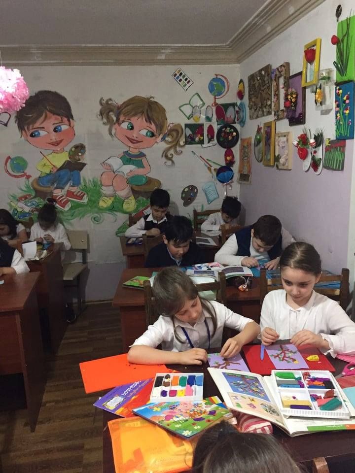ხელოვნების გაკვეთილზე